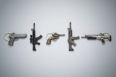 Mini Gun Keychains