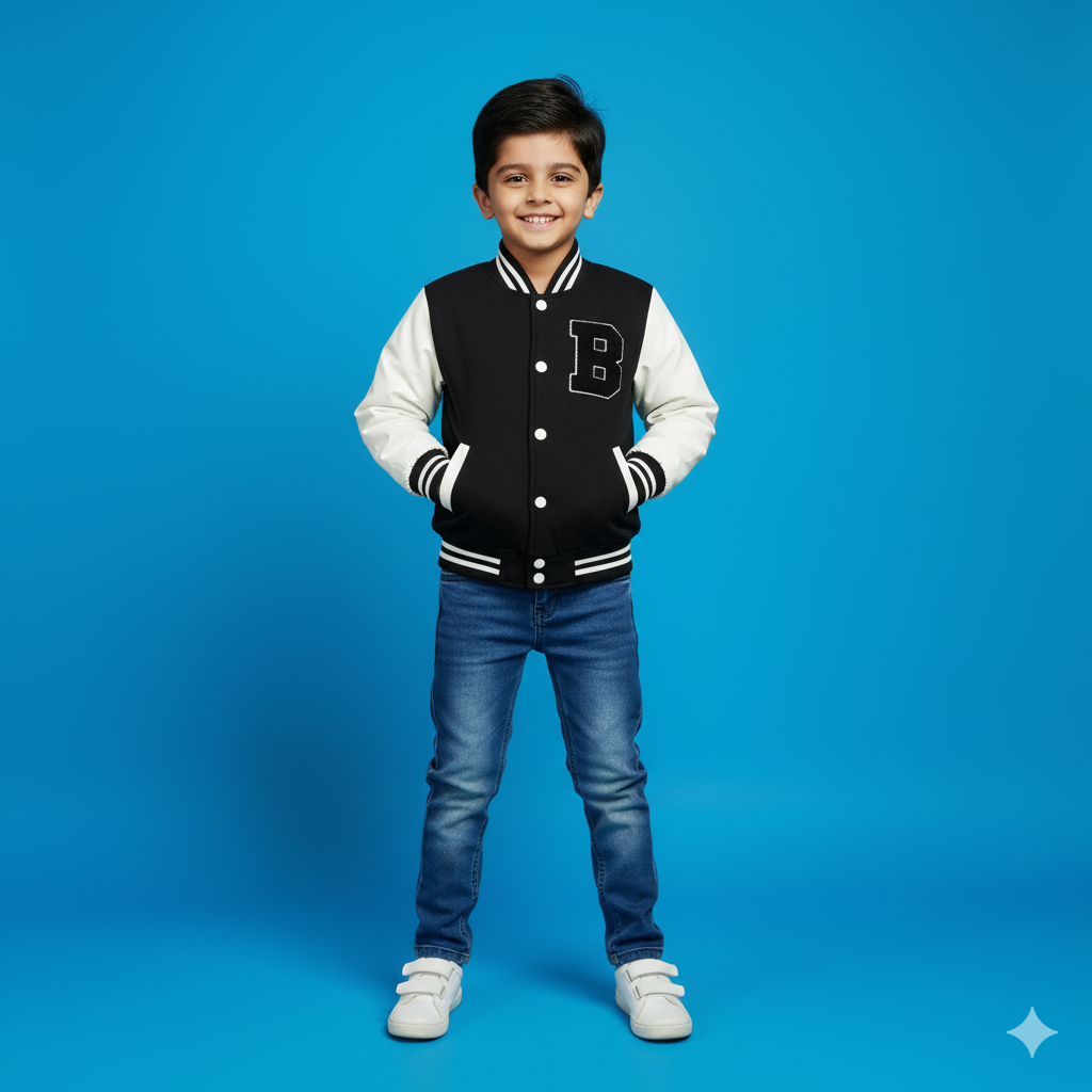 Black Varsity Jacket