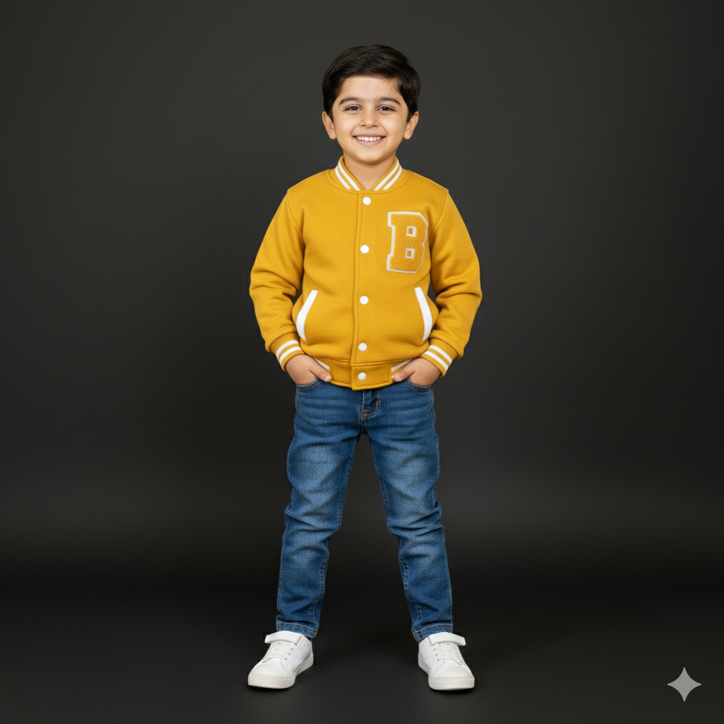 Yellow Varsity Jacket