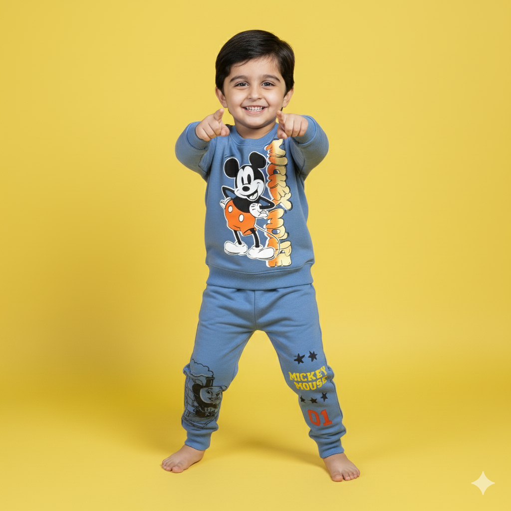 Mickey Mouse Blue Tracksuit