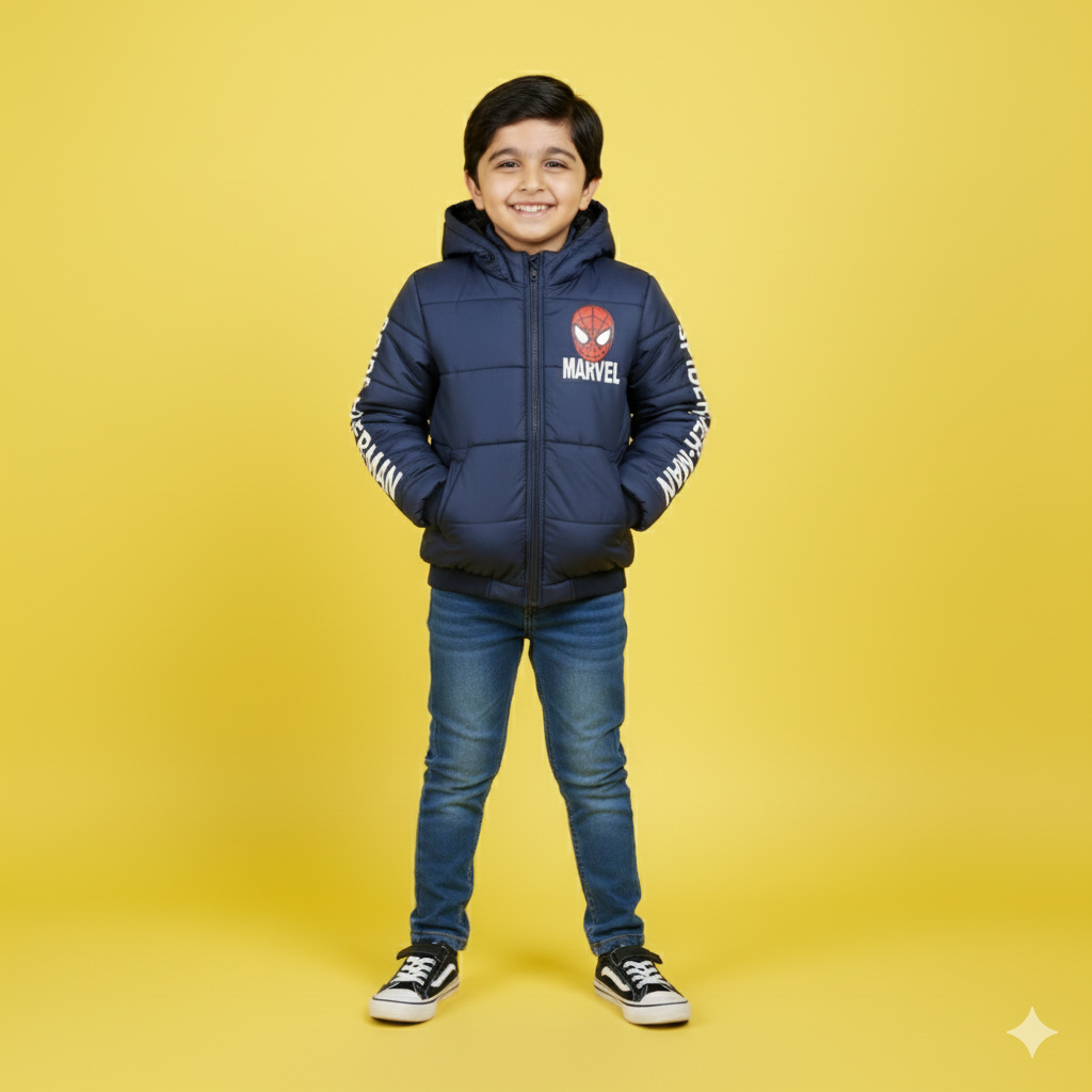 Spider Man Puffer Jacket