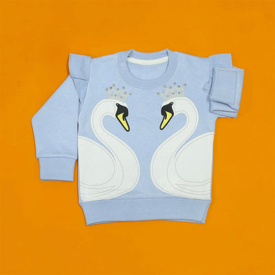Swan Blue Tracksuit