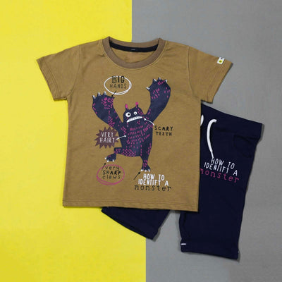 Monster Brown Twinset