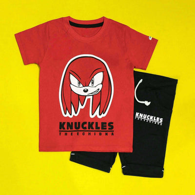 Knuckles Red Twinset