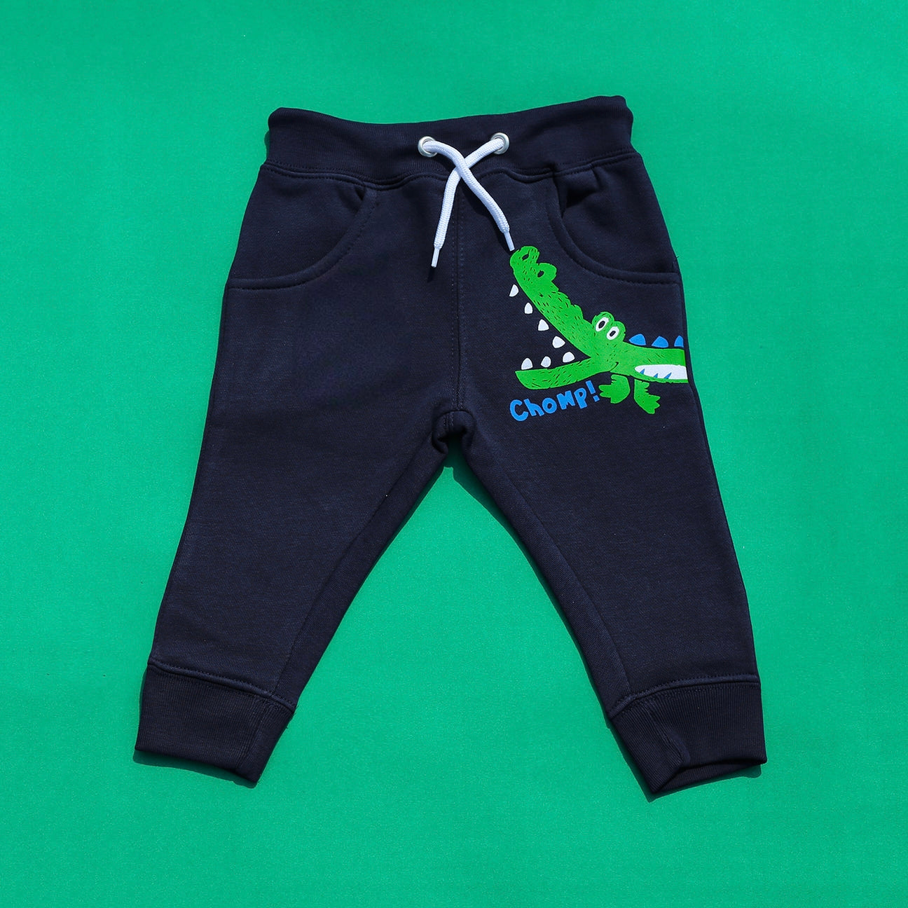 Croco Green Trousers