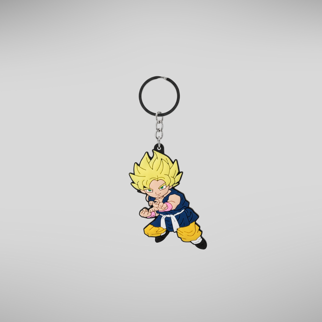 Goku SS PVC Keychain