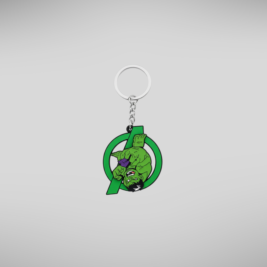 Hulk Spinning Keychain