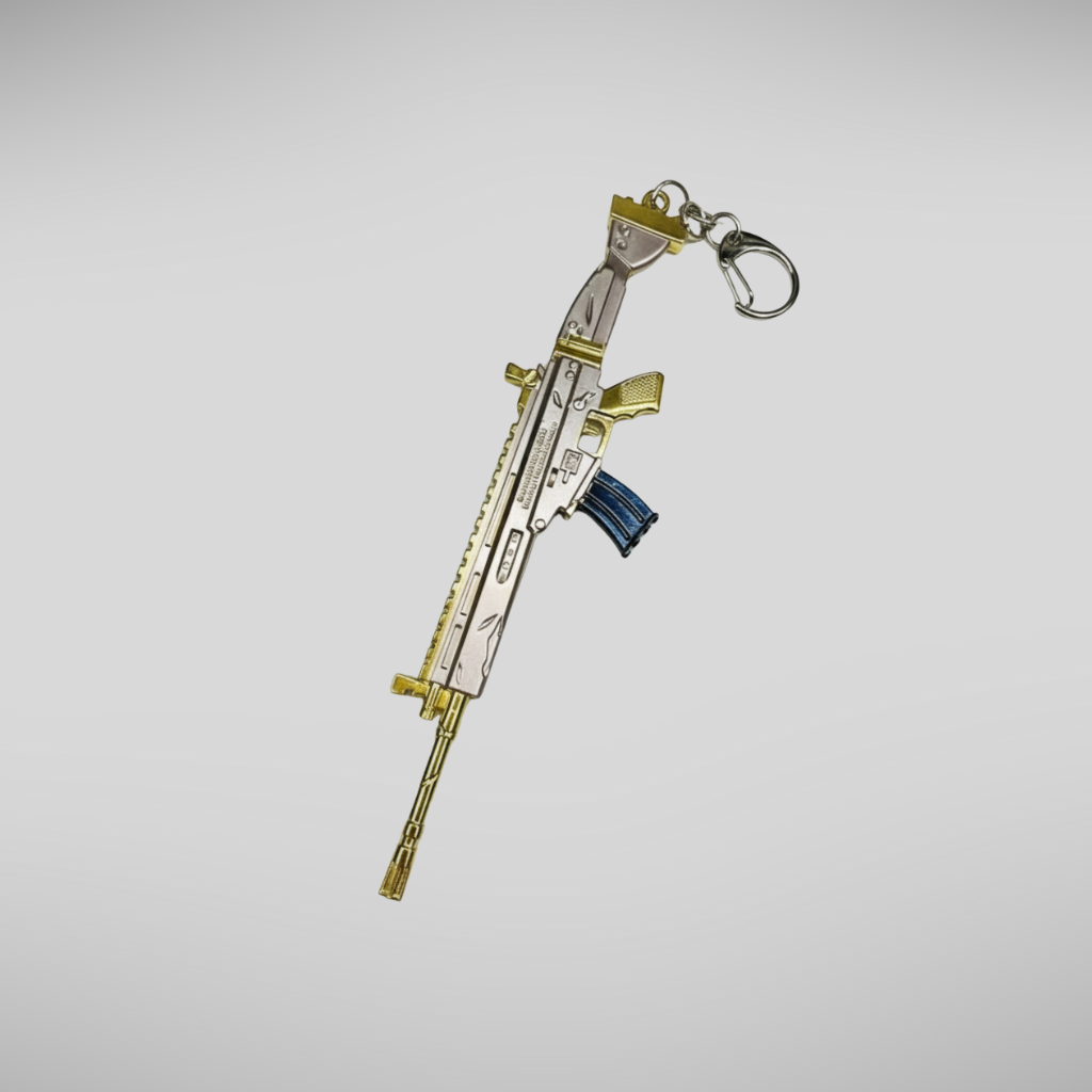 Platinum Striker Keychain