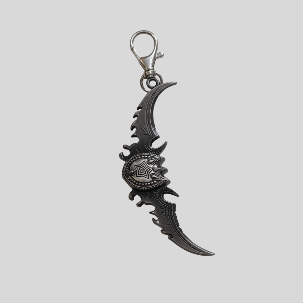 Demonic Crescent Keychain