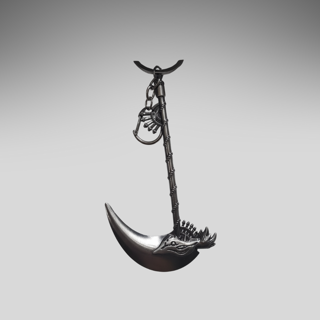 Reaper Scythe Keychain