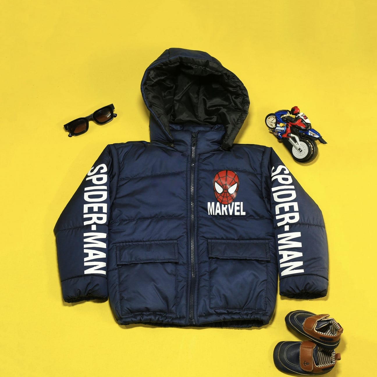 Spider Man Puffer Jacket